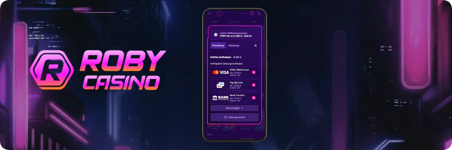 Wie aktiviert man den  Bonus Roby Casino